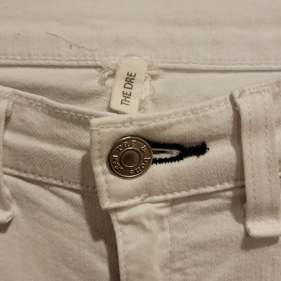 rag & bone The Dre Aged Bright White Jean Size: 25 - Picture 3 of 16